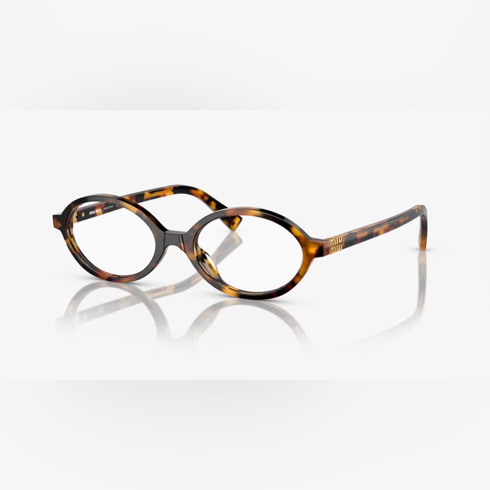 NWT Miu Miu Brown Tortoise Women's Glasses Retails $459